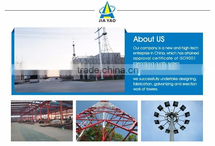 400KV ElectricTransmission Line Angular Steel Lattice Tower
