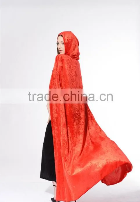 Halloween hot sale Red Mysterious women fancy dress suit party instant costume