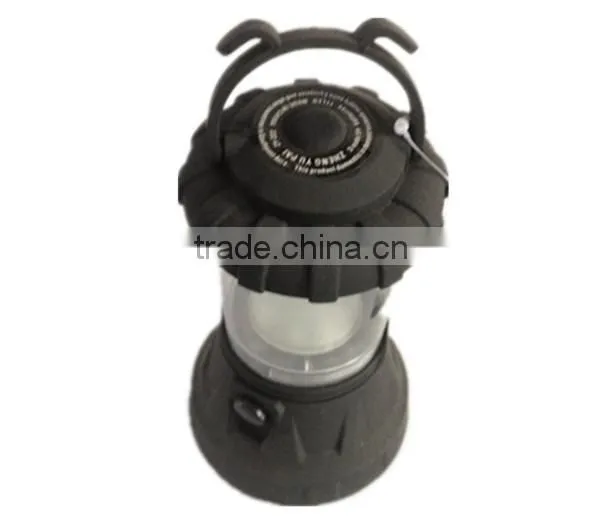 82046#black plastic lantern outdoor led lamp