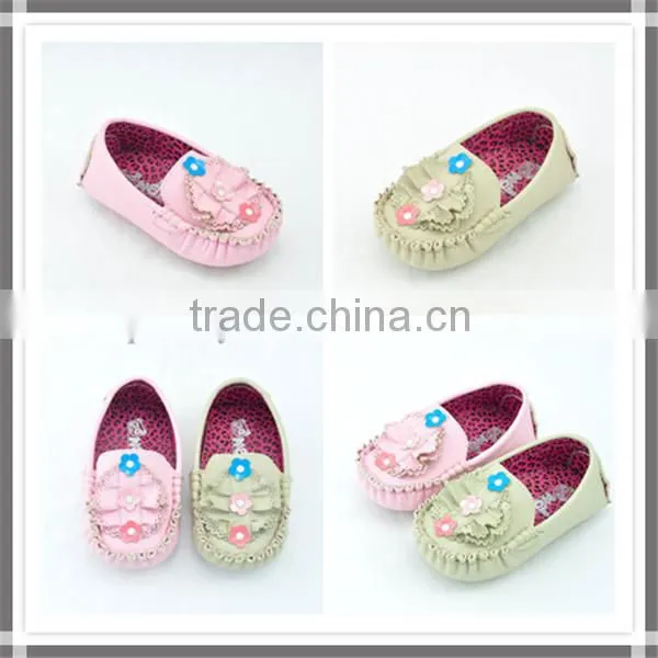 beautiful baby girl shoes pu leather