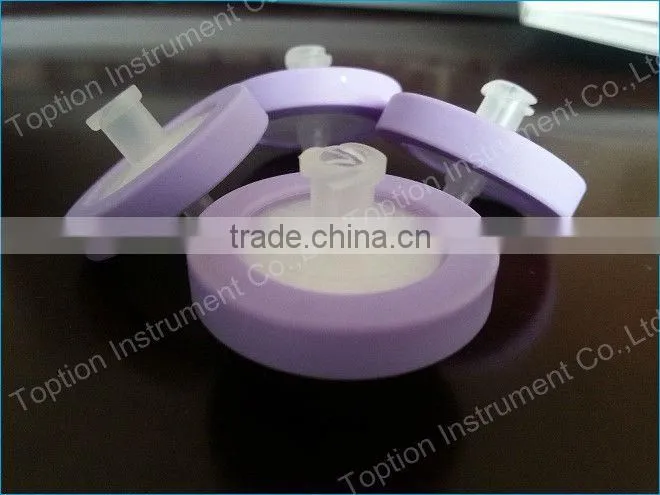0.22 um/0.45 um membrane syringe filter