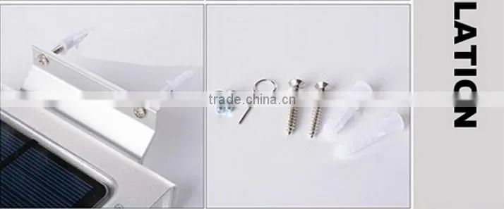 Hot selling solar motion sensor light for fence