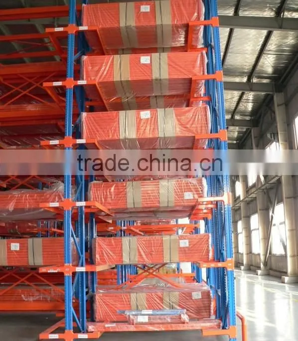 Factory custom upright beam of steel pallet rack for sale