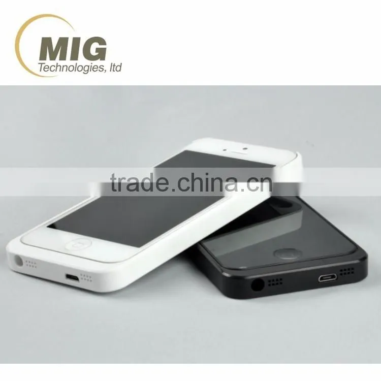 Qi Wireless Charger Receiver case for iphone 4/4s/5/5s, Portable wireless charger receiver case cover