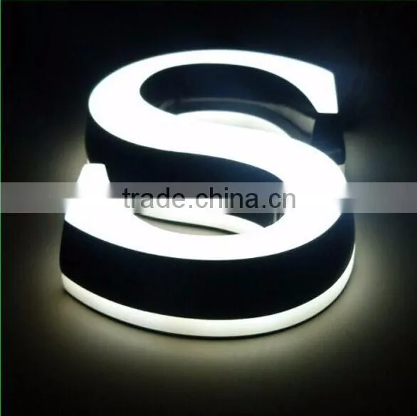 acrylic led sign boards, backlit business signs With Different size