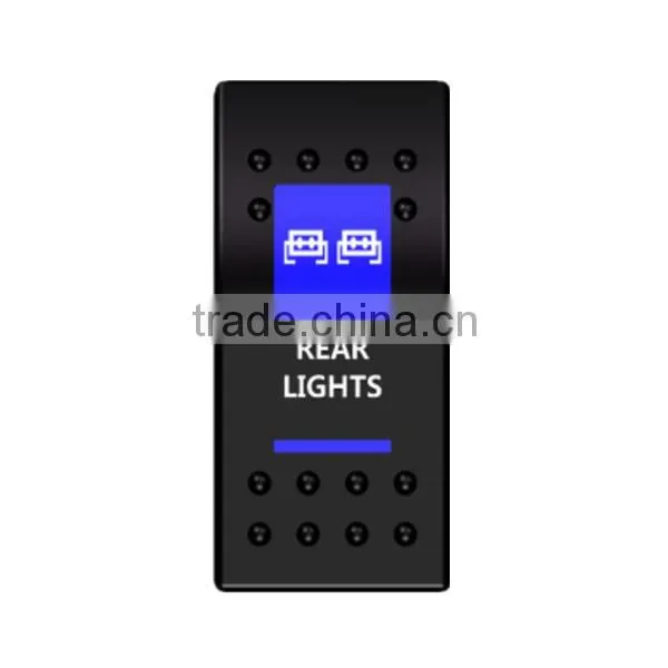 ARB style led backlit Rocker switch red led carling style switch rocker light