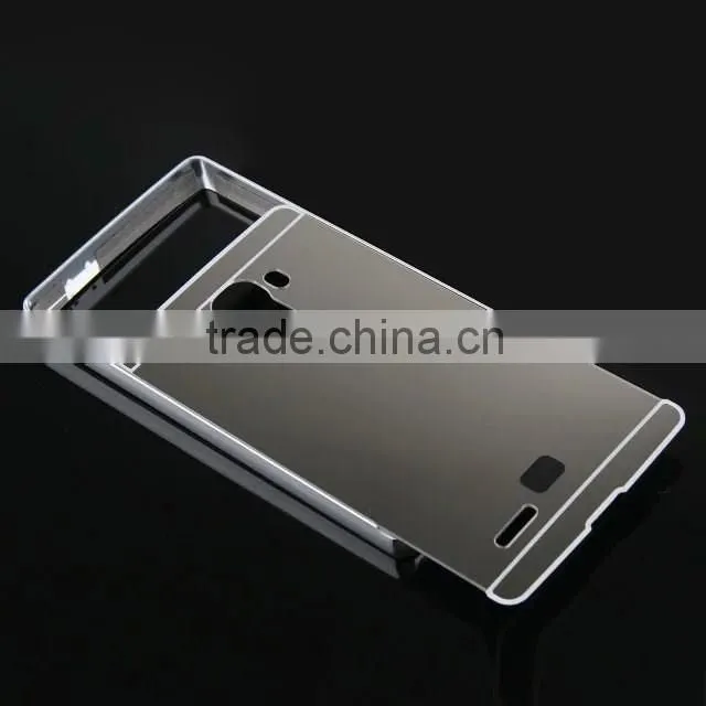 Hot Selling Metal Aluminum Mirror Bumper Mobile Phone Case Cover For LG G4
