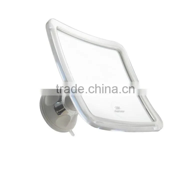 mirror wall mounted transparent bathroom makeup mirror