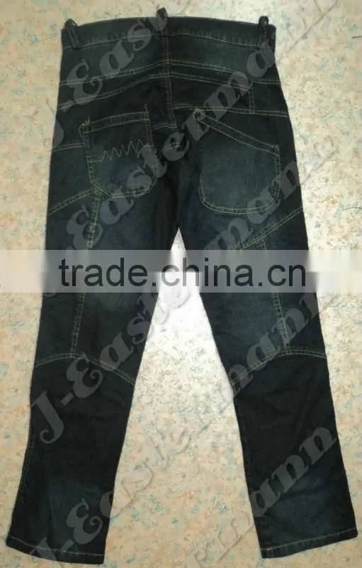 Blue Denim Jeans For Motorcycle with Kevlar