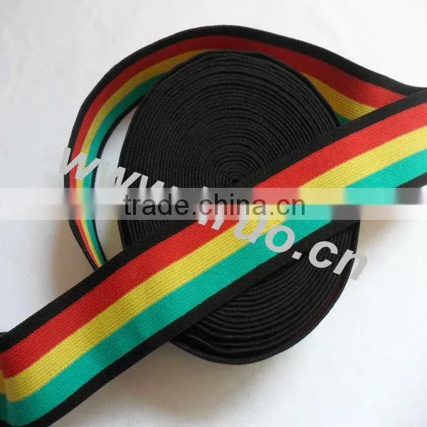 Nylon Woven Stripe Elastic