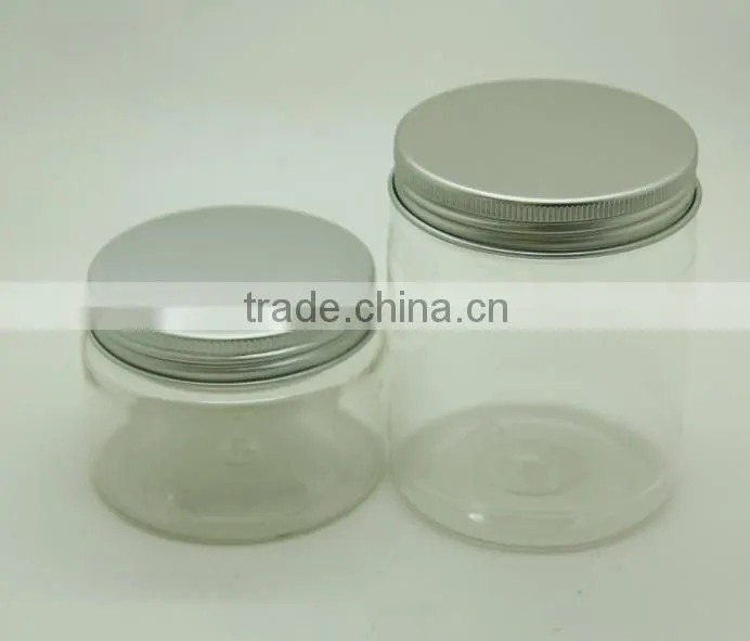 500ml PET plastic large jar with aluminum cap
