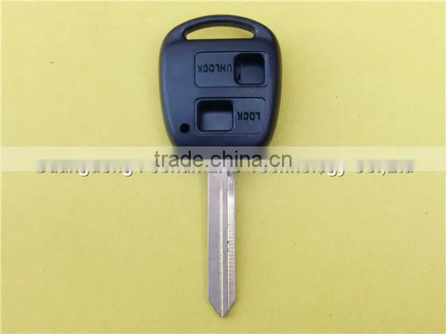 Factory Direct 2 button smart key remote shell fob for Toyota car key shell TOY47 blade