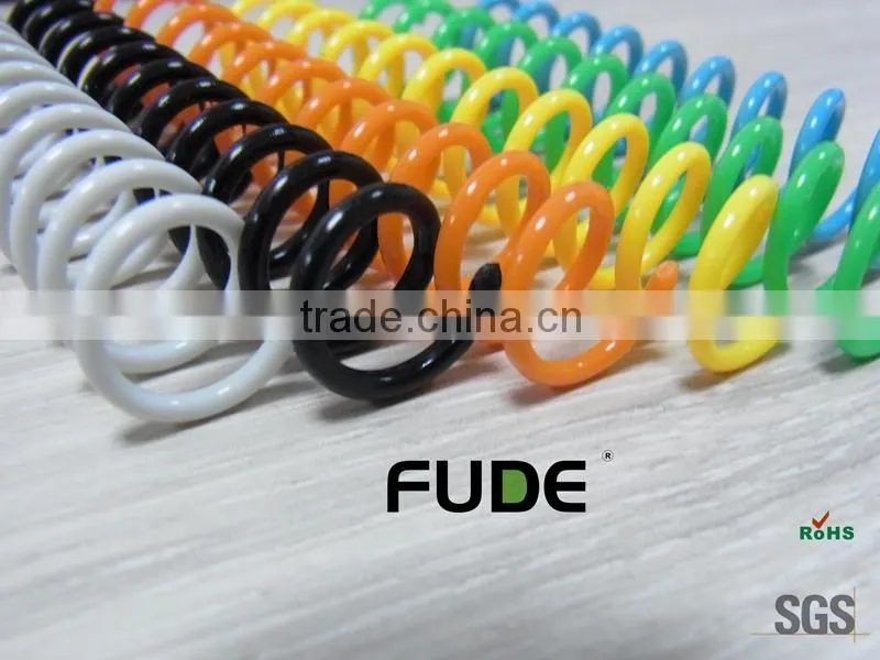 Environment PVC Single Spiral plastic coil binding school supply