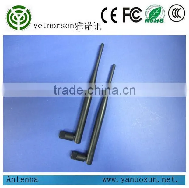 90 degree 3g antenna rubber antenna for 3G wifi antenna