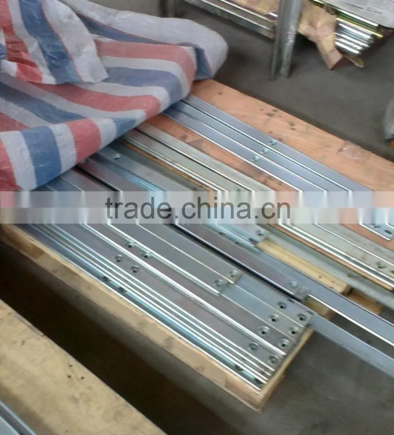 elevator door guide rail