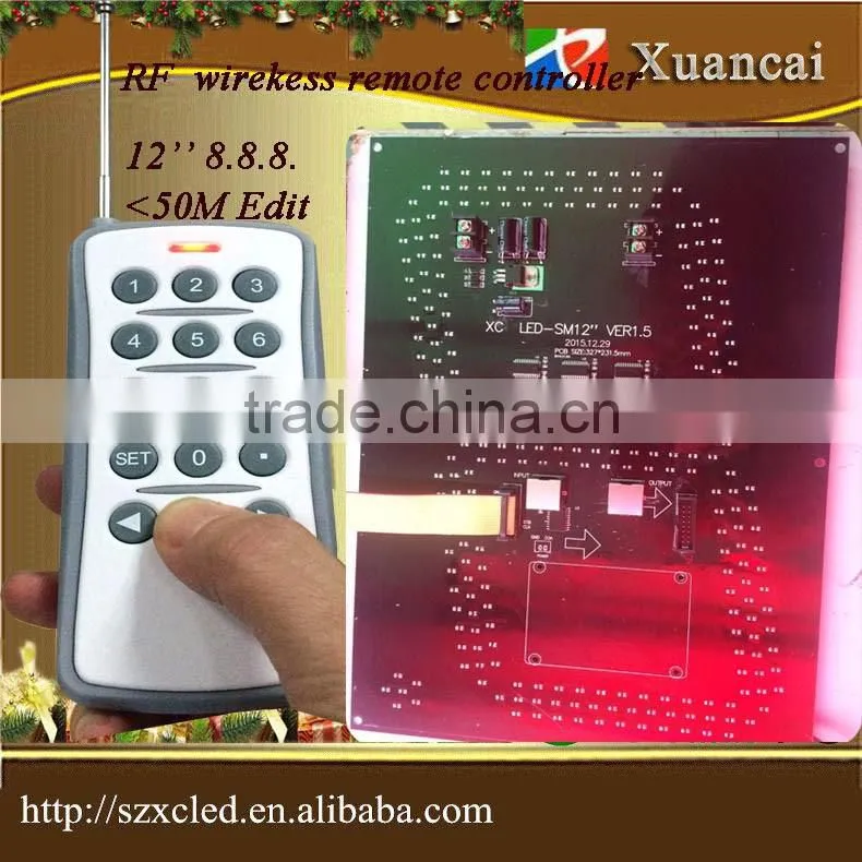 Indoor digital numbers led timer board 5'' timing clock or countdown timer