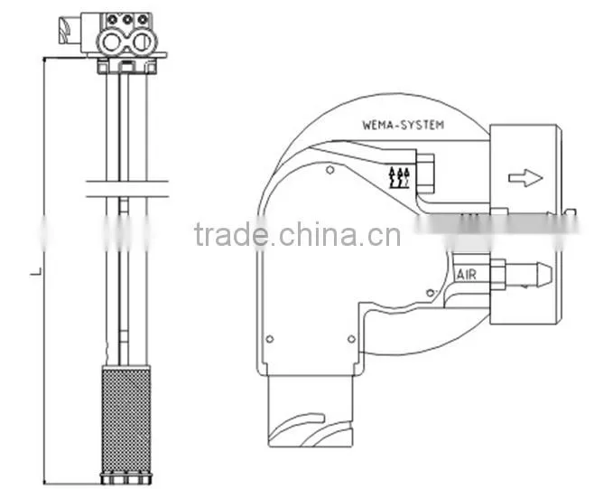 LH TX3-525 volvo fuel level sensor /High Precision Fuel Tank Level Sensor/tank level sensor