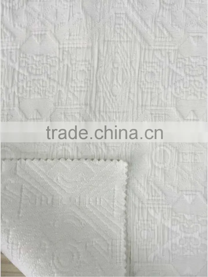 43%polyester 8%rayon 46%cotton 3%spandex woven Jacquard for dess, trousers, coat or home textile