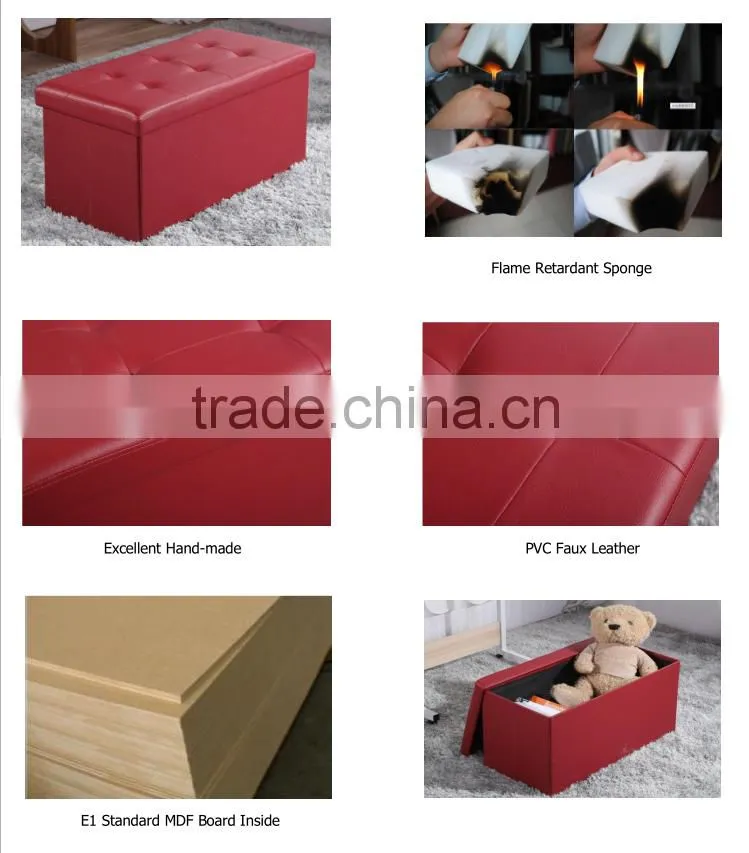 Multiple Colors Storage Foot Seat Foldable
