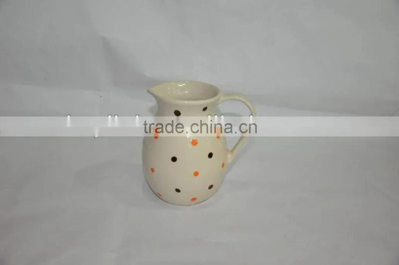 2013 new design ceramic milk pot