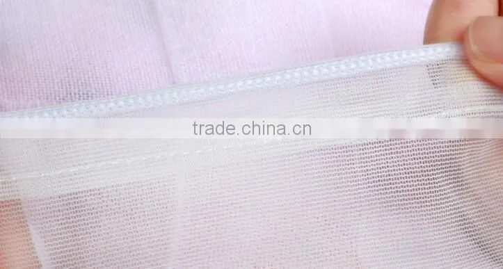 YIWU RODA 100%polyester fine mesh durable draw string washing bag