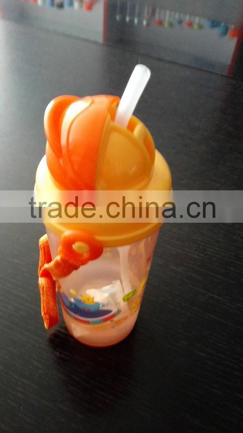 FDA children PP bottle with straw
