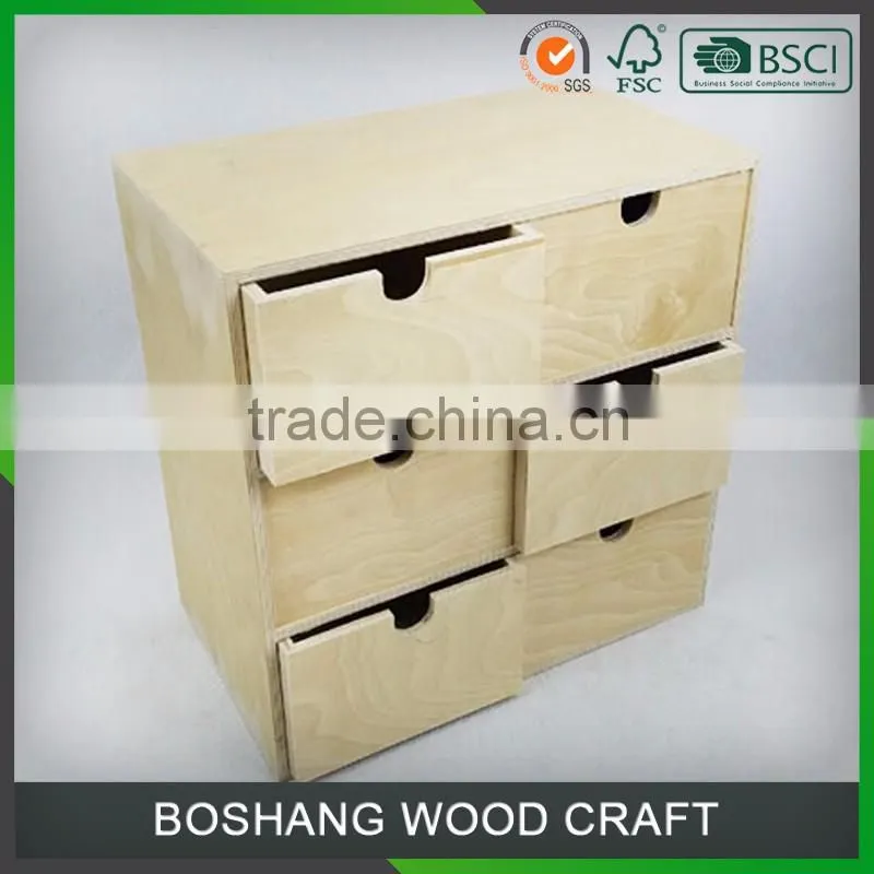 Unfinished Custom Packing Box Wholesale Gift Box Wooden Jewellery Box
