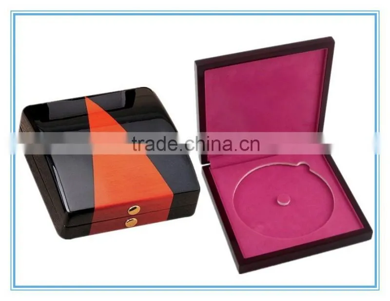 Beautiful MDF Glossy CD Storage Box for Wedding