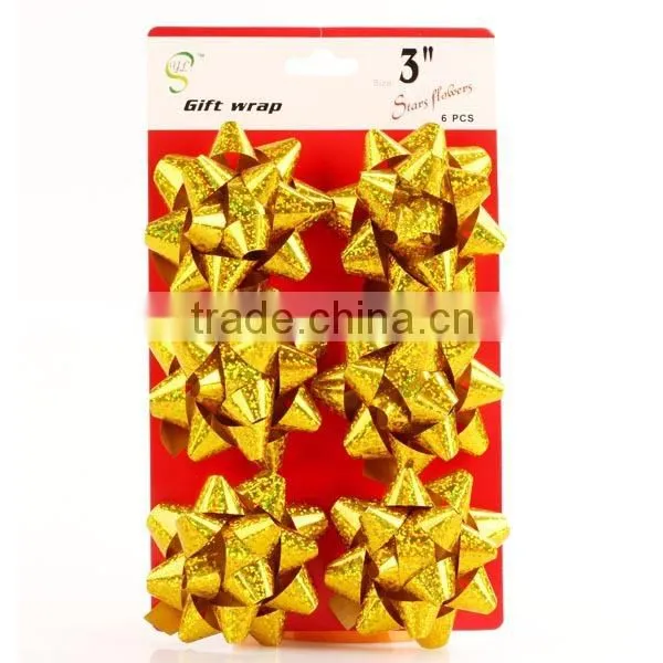 2015 New Design Star Ribbon garland Bows