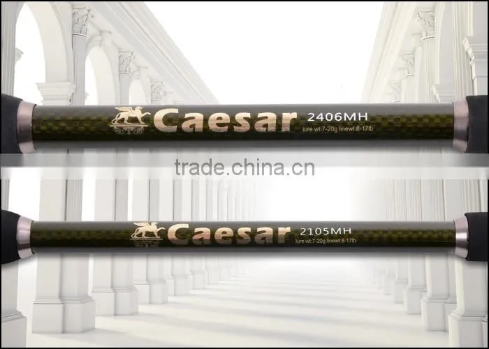 2.1m 5 Sections Carbon Fishing Rod Telescopic Fishing Pole