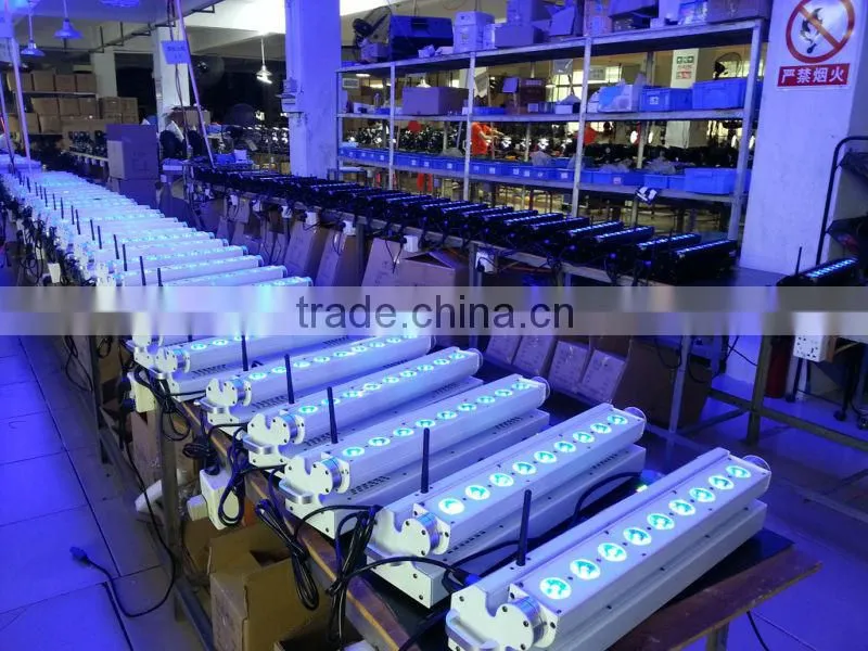 High power Wireless DMX Led Par 64 12*15W RGBWAUV 6in1 Led Par 64