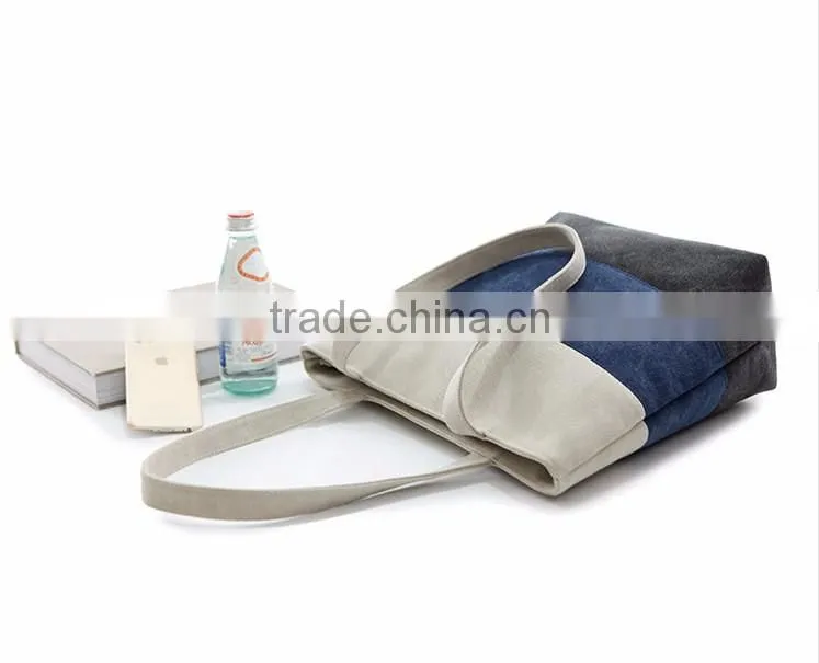 Cheap fashion beach bag canvas bag