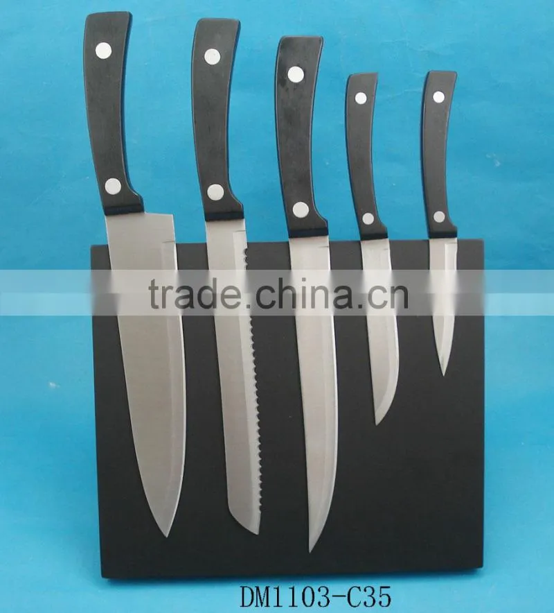 stainless steel kitchen knives sets