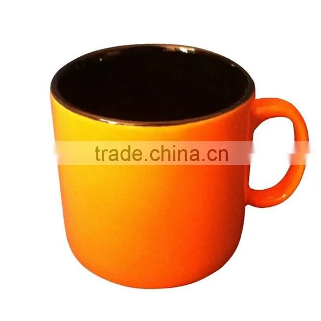 Cheap bulk solid color stoneware coffee mugs