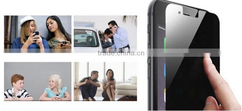 Anti-spy Premium Tempered Glass Screen Protector Toughened Protective Film For iPhone