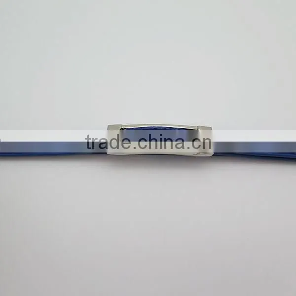2015 hot sale deep blue adjustable skinny ladies belt for women