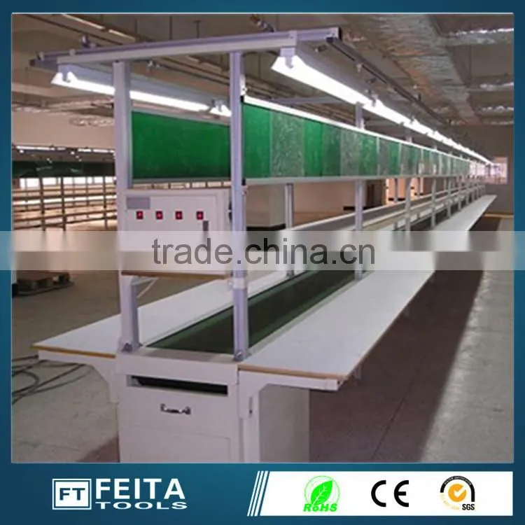 Hot sale ! assembly lines conveyor belt