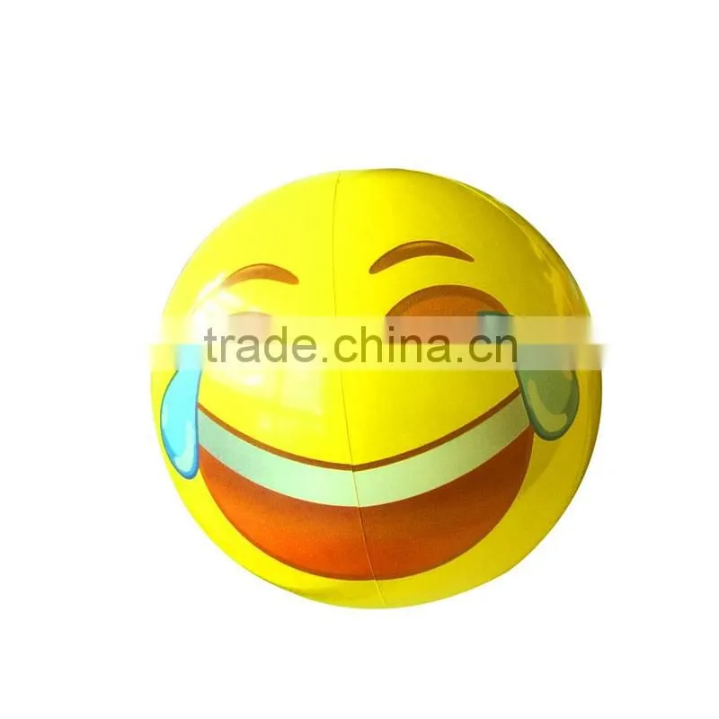 2016 Summer Hollow Emoji Inflatable Beach Balls