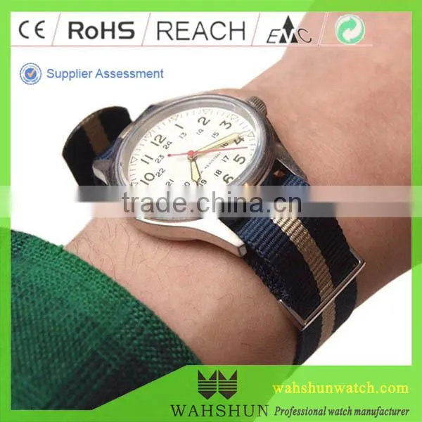 China watch factory dongguan custom various color nato straps
