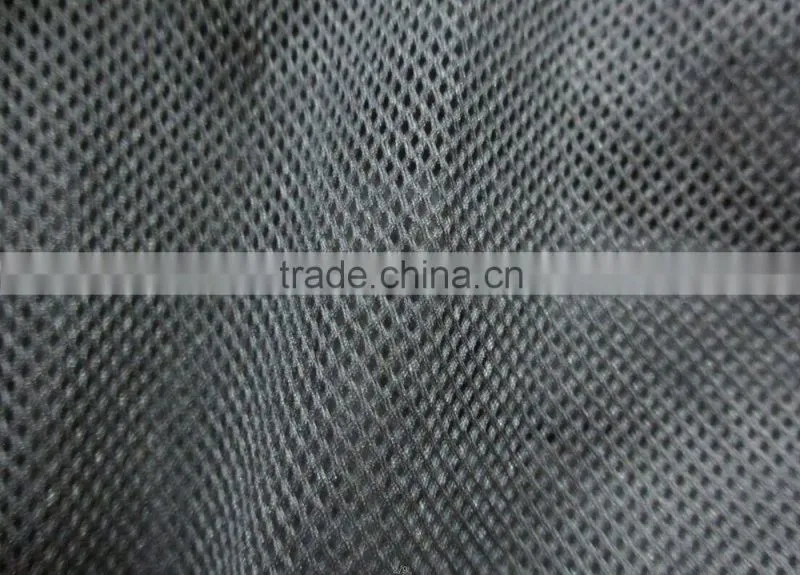 Breathable mesh fabric inside motorcycle jacket