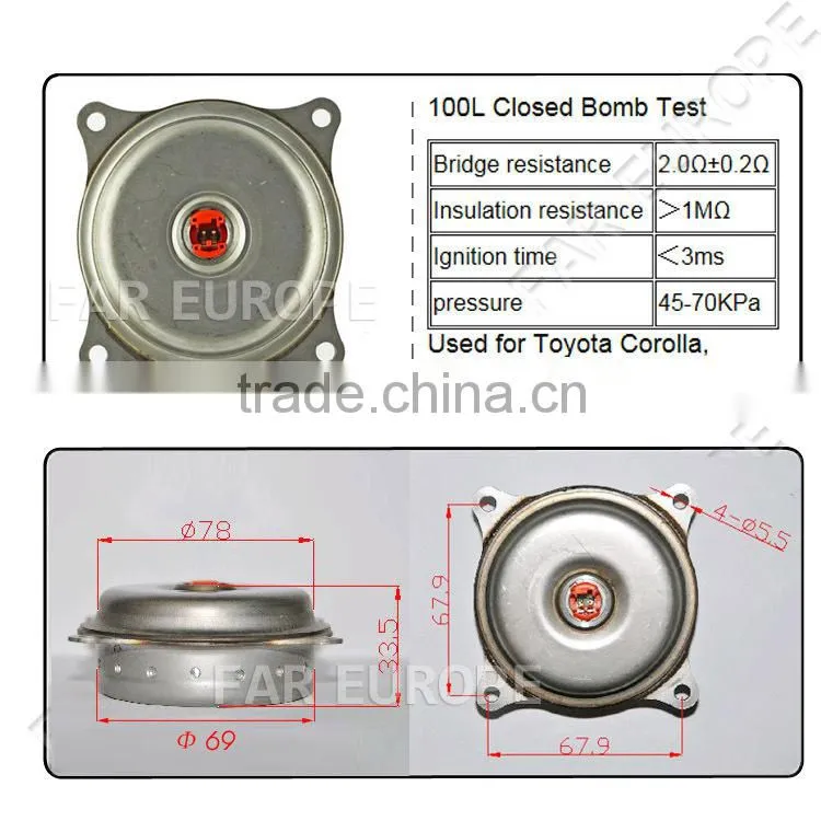 Hot Sale Airbag Gas Generators