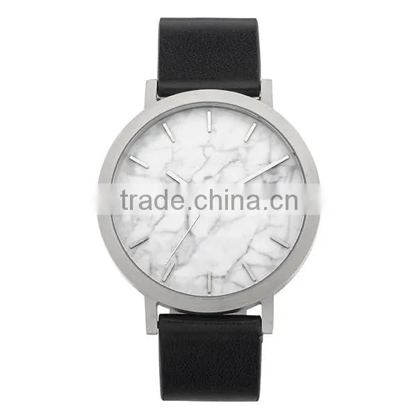 Gold plating the horse style watch , marble dial horse style watch