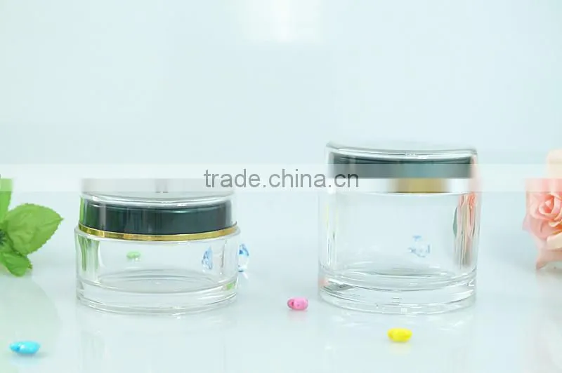 200G Clear Plastic Tea Container