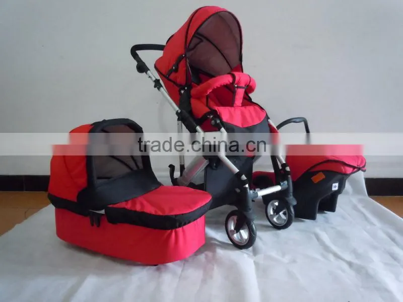 2015 travlling stroller 3 in 1 wtih big carrycto and carseat fit for your baby travelling,pass en1888 cert wtih 3 position seat