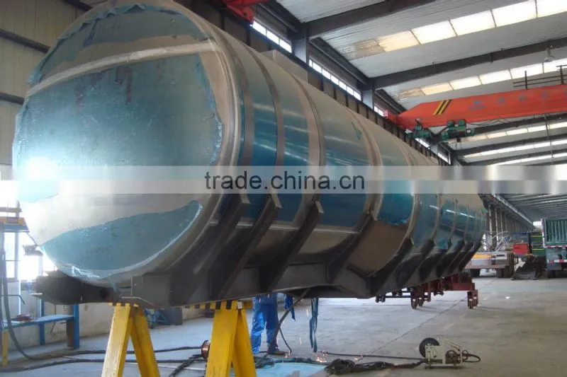Oil Transport Aluminum Tank Truck Trailer