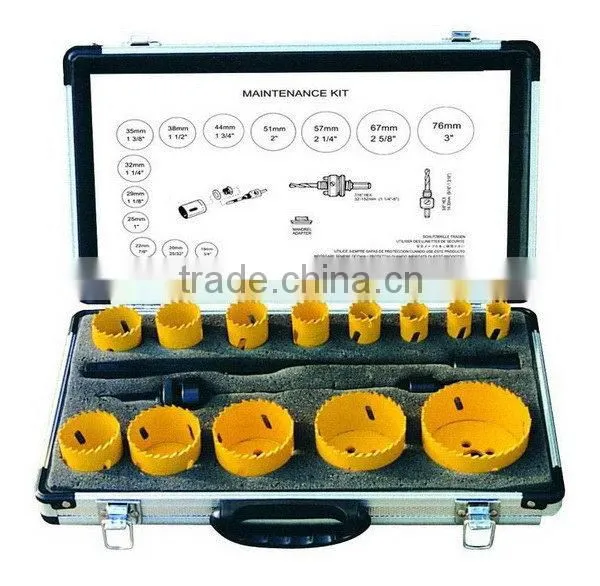 Best quality hot sell hot hole saw arbor for bi-metal hole saw