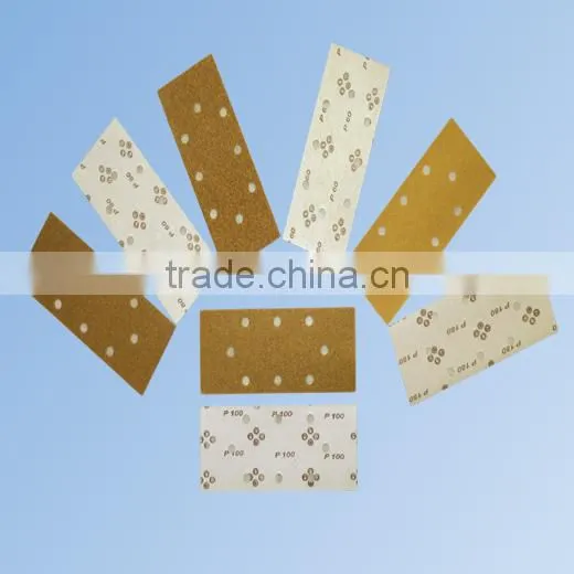 special coated anti-clogging hook and loop sandpaper disc