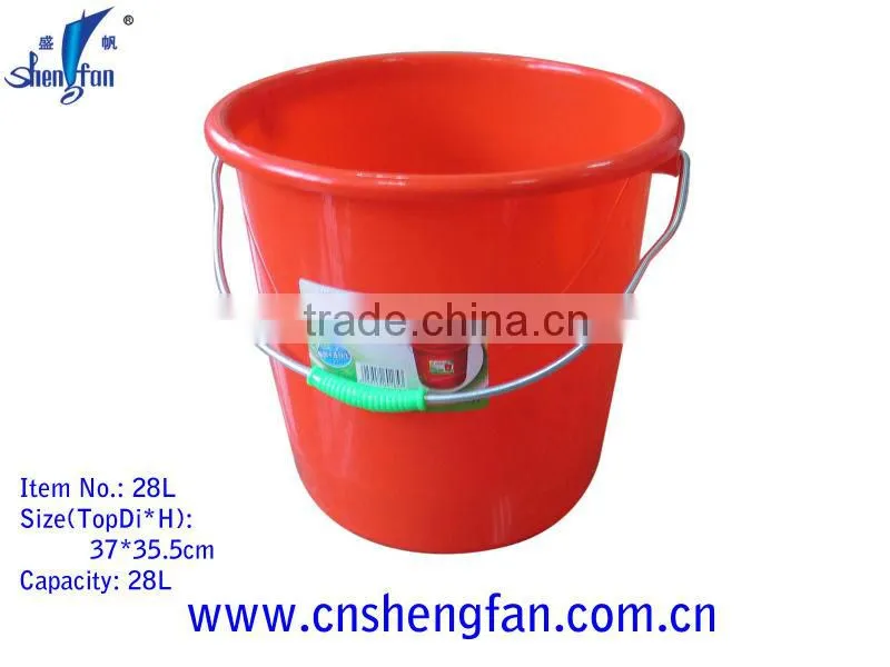 plastic strong bucket 22L