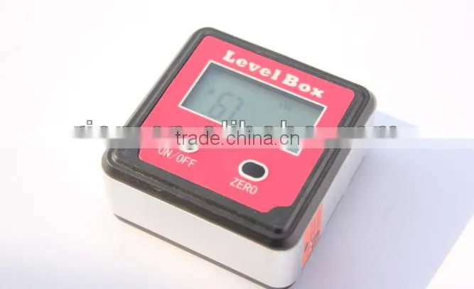 Fast Response Data Storage Low Cost Dual Axis LCD Digital Level Indicator