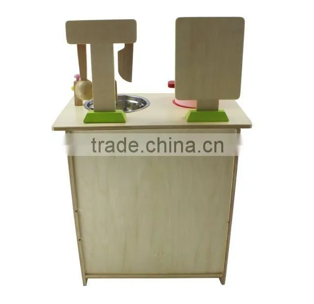 Wooden chinese toys kitchen play set for kid,wood kitchen toy